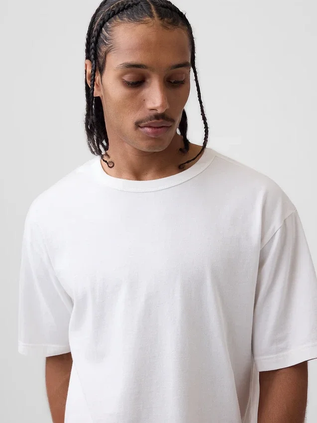 T-shirt met relaxte pasvorm