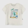 T-shirt met ‘Scooter Grid’-print voor peuters