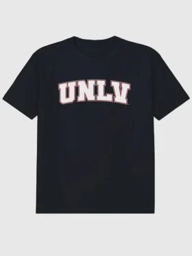 T-shirt met secundaire afbeelding van het Arch Logo van de University of Nevada Las Vegas