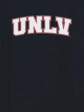 T-shirt met secundaire afbeelding van het Arch Logo van de University of Nevada Las Vegas