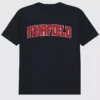 T-shirt met secundaire afbeelding van het Arch Logo van Fairfield University