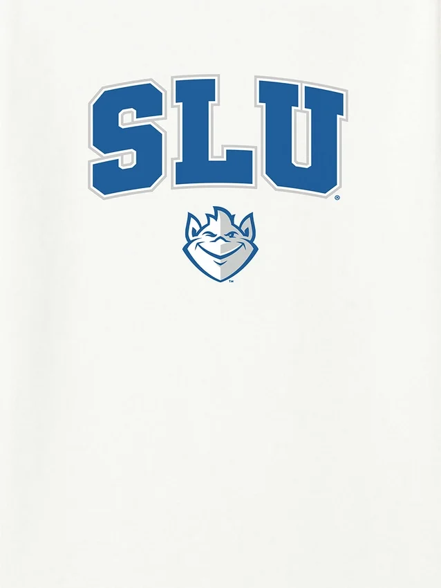 T-shirt met secundaire afbeelding van het Saint Louis University Arch Logo