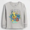 T-shirt met Sesamstraat-afbeelding en logo voor Baby & Peuter