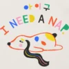 T-shirt met ‘Sleepy Puppy’-afbeelding voor peuters
