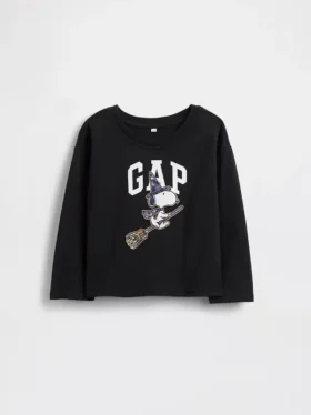 T-shirt met Snoopy-Halloween-logo voor Baby & Peuter