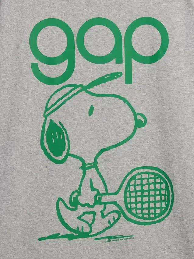 T-shirt met Snoopy-logo en relaxte print