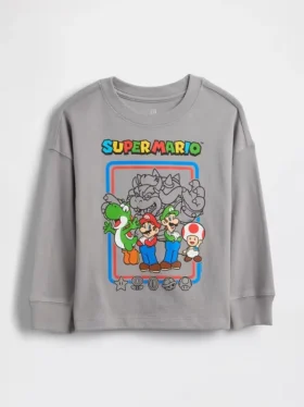 T-shirt met Super Mario-afbeelding voor Baby & Peuter