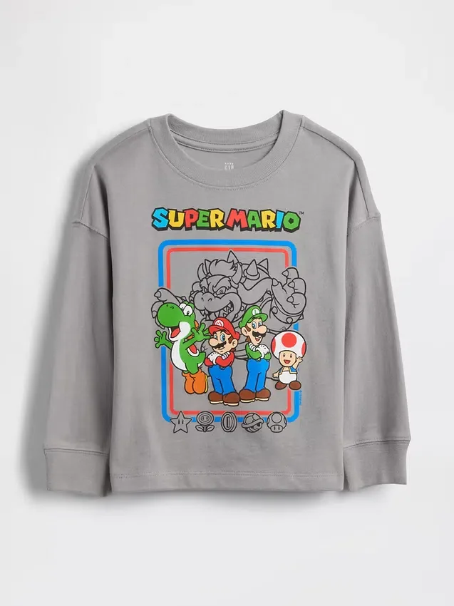 T-shirt met Super Mario-afbeelding voor Baby & Peuter