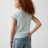T-shirt met vierkante hals voor kinderen