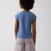 T-shirt met vierkante hals voor kinderen