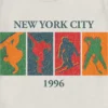 T-shirt met vintage wintersport-afbeelding voor peuters