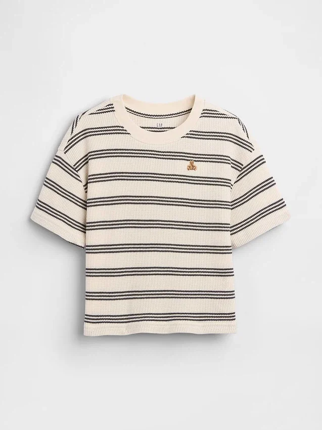 T-shirt met wafelstructuur voor Baby & Peuter
