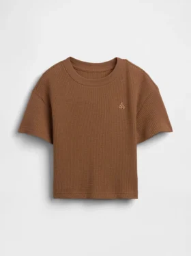 T-shirt met wafelstructuur voor Baby & Peuter