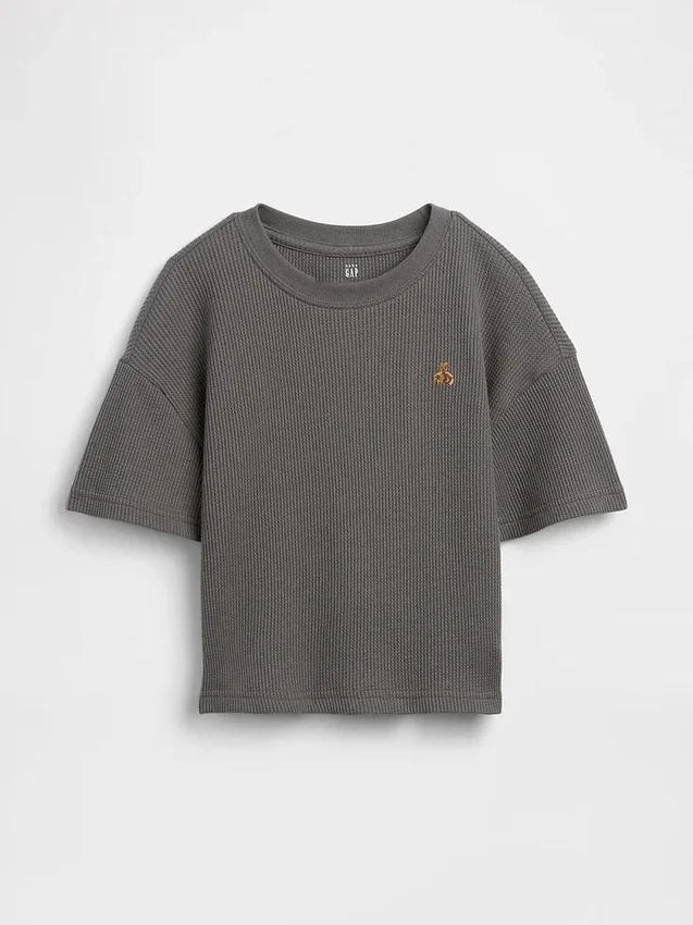 T-shirt met wafelstructuur voor Baby & Peuter