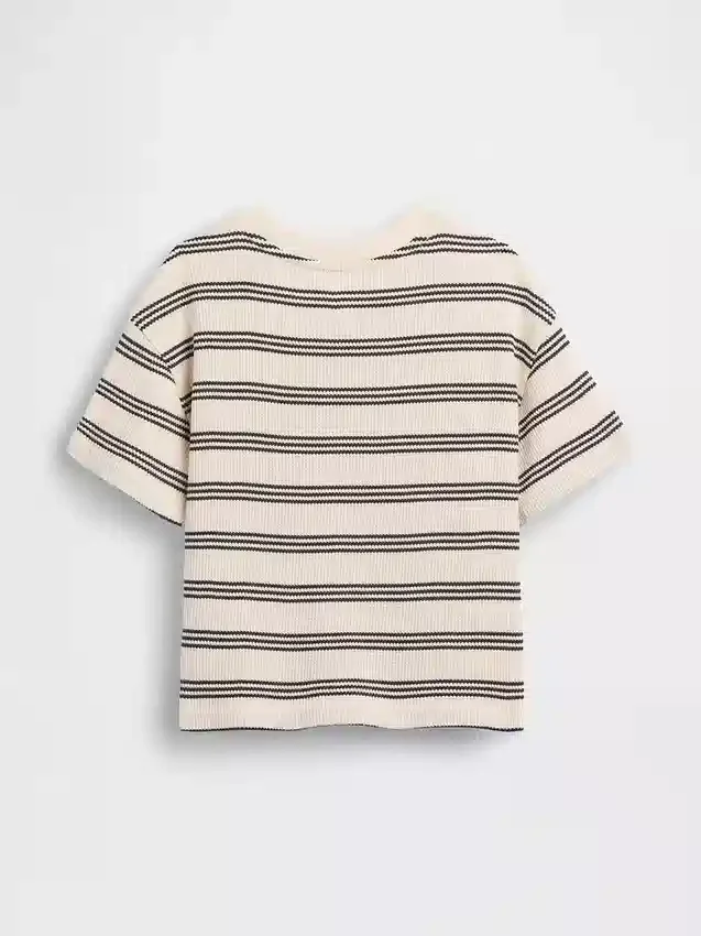 T-shirt met wafelstructuur voor Baby & Peuter