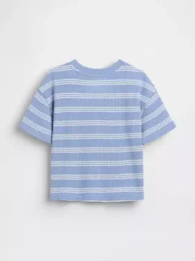 T-shirt met wafelstructuur voor Baby & Peuter