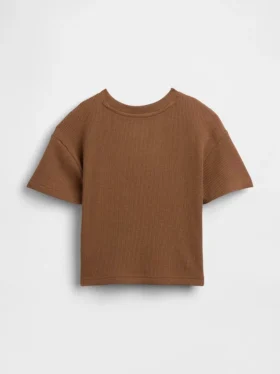 T-shirt met wafelstructuur voor Baby & Peuter
