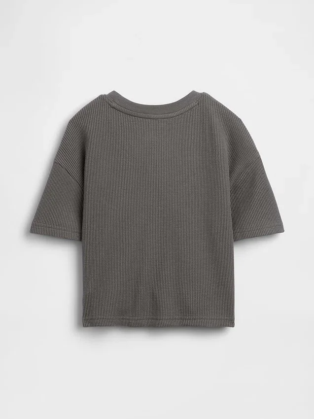 T-shirt met wafelstructuur voor Baby & Peuter