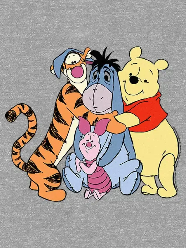 T-shirt met Winnie de Poeh-afbeelding voor peuters