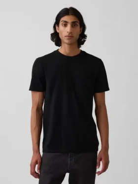 T-shirt met zak van biologisch katoen voor volwassenen