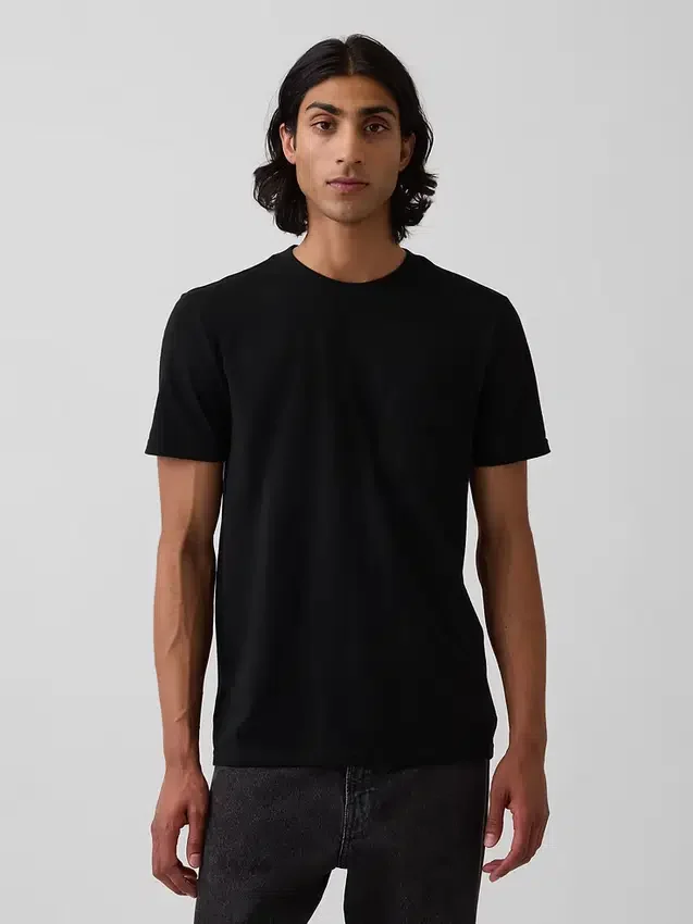 T-shirt met zak van biologisch katoen voor volwassenen