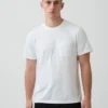 T-shirt met zak van biologisch katoen voor volwassenen