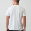 T-shirt met zak van biologisch katoen voor volwassenen