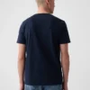 T-shirt met zak van biologisch katoen voor volwassenen