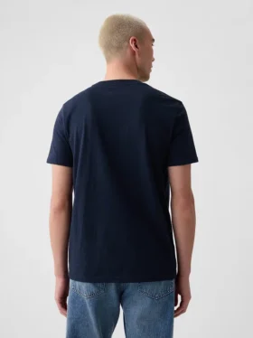 T-shirt met zak van biologisch katoen voor volwassenen