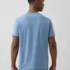 T-shirt met zak van biologisch katoen voor volwassenen