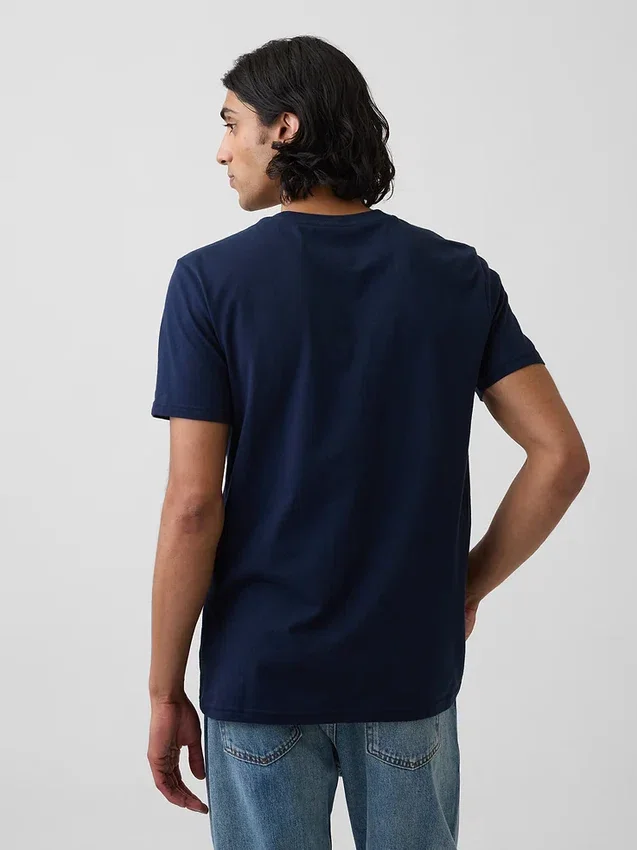 T-shirt met zak van biologisch katoen voor volwassenen