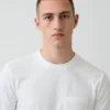T-shirt met zak van biologisch katoen voor volwassenen