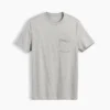 T-shirt met zak van biologisch katoen voor volwassenen