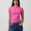 T-shirt van dichtgeweven jersey