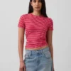 T-shirt van dichtgeweven jersey