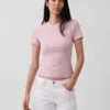 T-shirt van dichtgeweven jersey