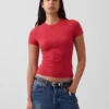 T-shirt van dichtgeweven jersey