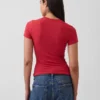 T-shirt van dichtgeweven jersey