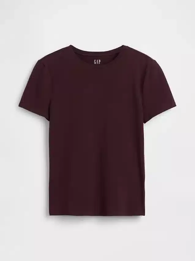 T-shirt van dichtgeweven jersey