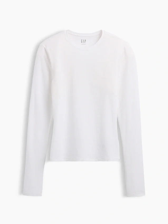 T-shirt van dichtgeweven jersey