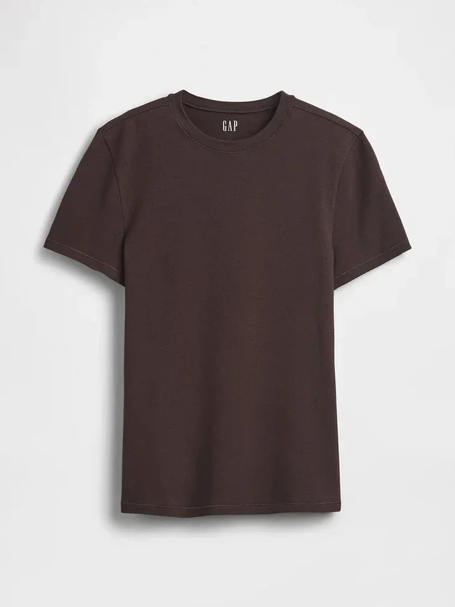 T-shirt van dichtgeweven jersey