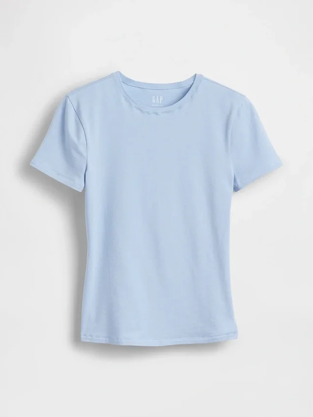 T-shirt van dichtgeweven jersey