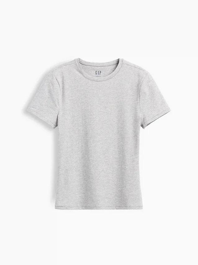 T-shirt van dichtgeweven jersey