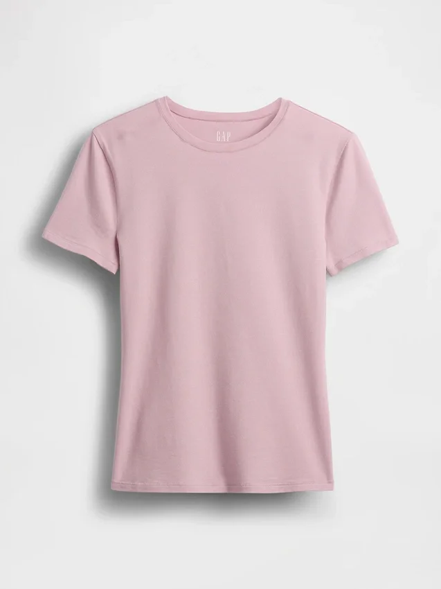 T-shirt van dichtgeweven jersey