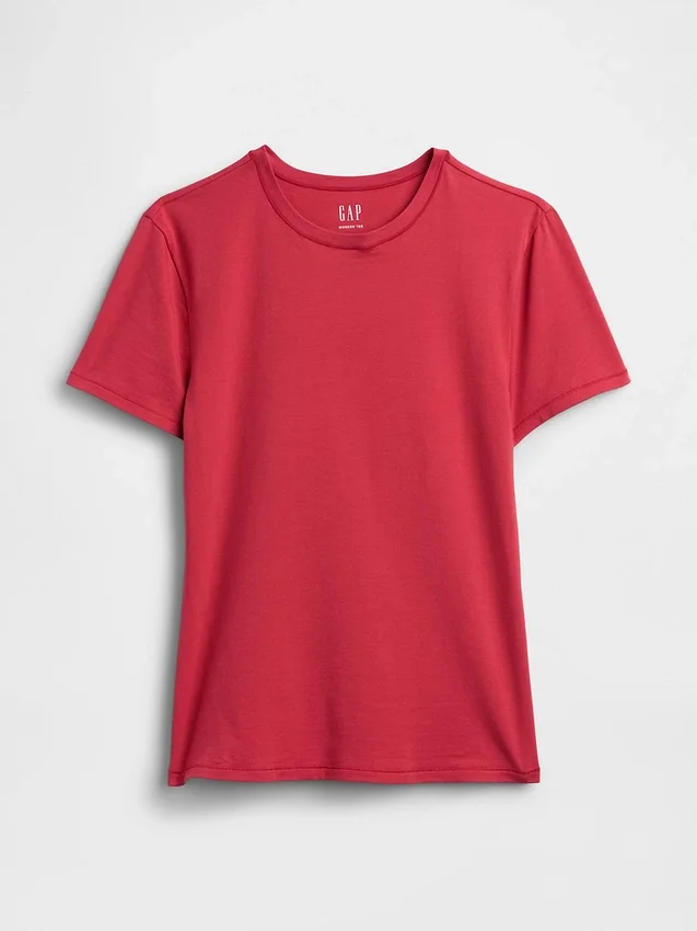 T-shirt van dichtgeweven jersey