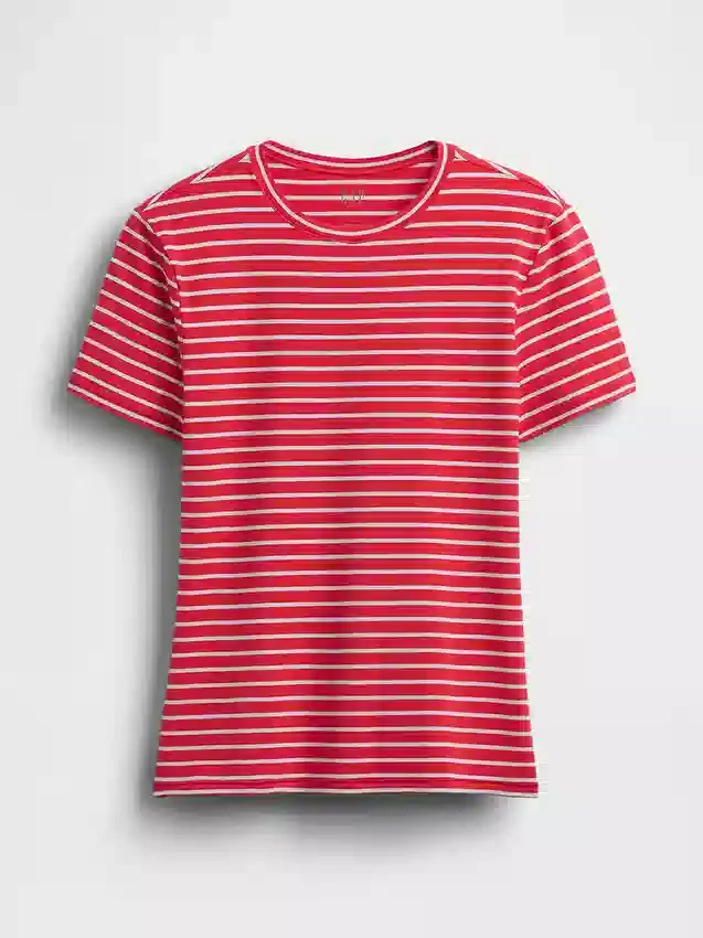 T-shirt van dichtgeweven jersey