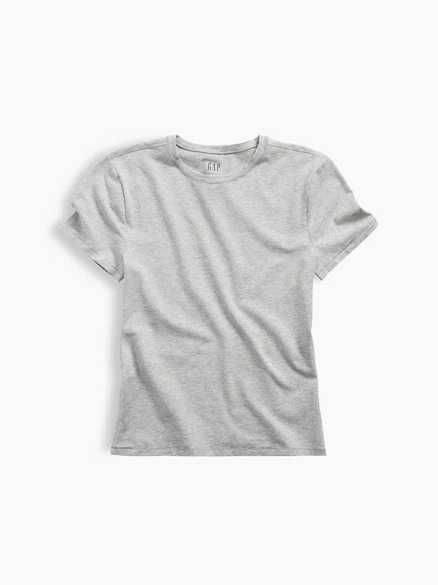 T-shirt van dichtgeweven jersey