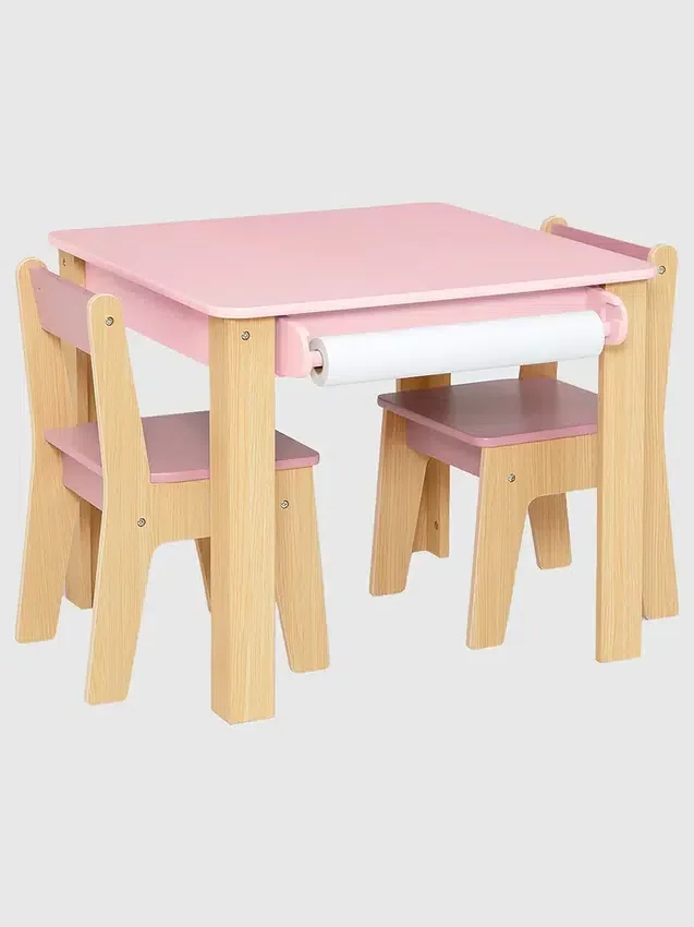 Tafel- en 2-stoelenset voor peuters