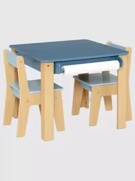 Tafel- en 2-stoelenset voor peuters