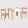 Tafel- en 2-stoelenset voor peuters